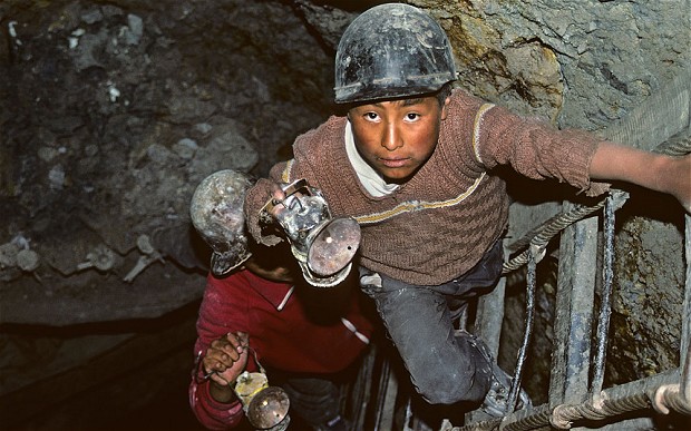 Cerro Rico de Potosi, ορυχείο κασσίτερου στην Βολιβία. Φωτογραφία: Alamy