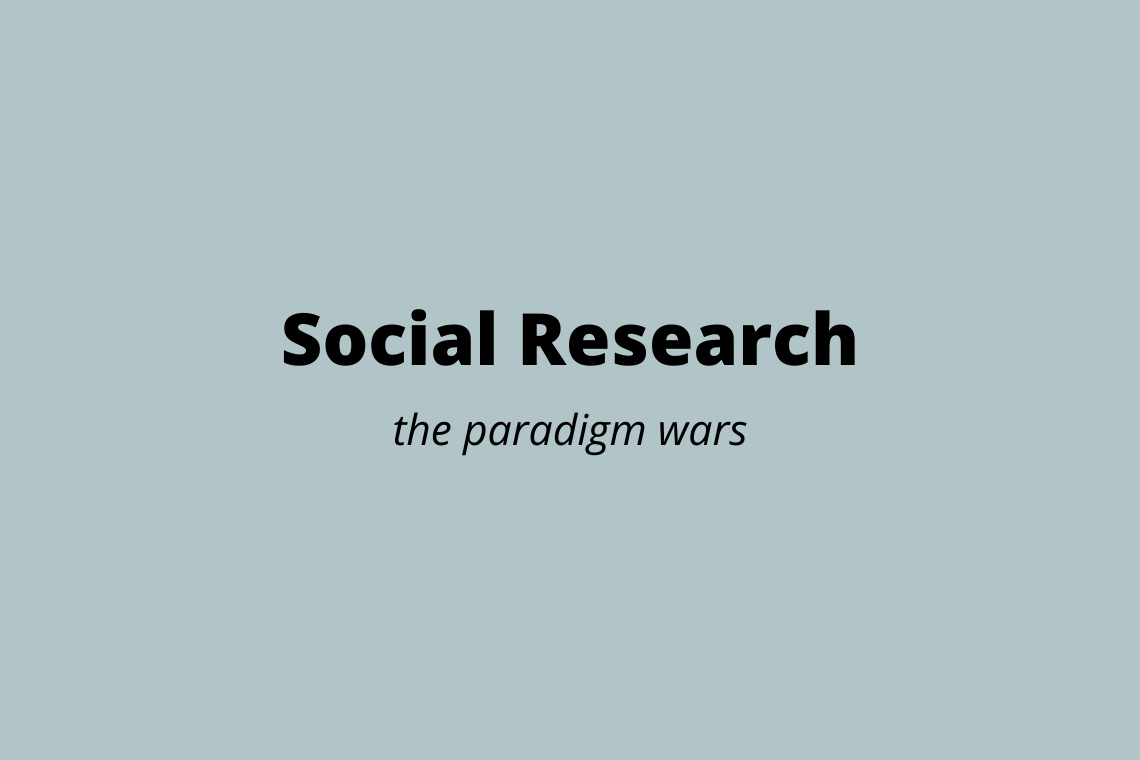 Ο «πόλεμος των παραδειγμάτων» στην Κοινωνική Έρευνα: Αποτυπώσεις της δημοφιλίας των κυρίαρχων προσεγγίσεων μέσα από το συνδυασμό διαφορετικών πηγών δεδομένων