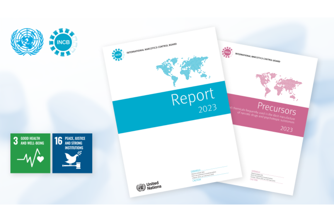 Ετήσια Έκθεση INCB 2023: Το Διαδίκτυο δημιουργεί δυσκολίες αλλά και ευκαιρίες στον διεθνή έλεγχο των ναρκωτικών