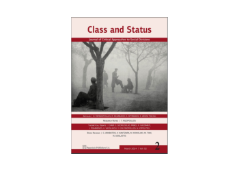 Nέο τεύχος του επιστημονικού περιοδικού Class and Status, Journal of Critical Approaches to Social Divisions